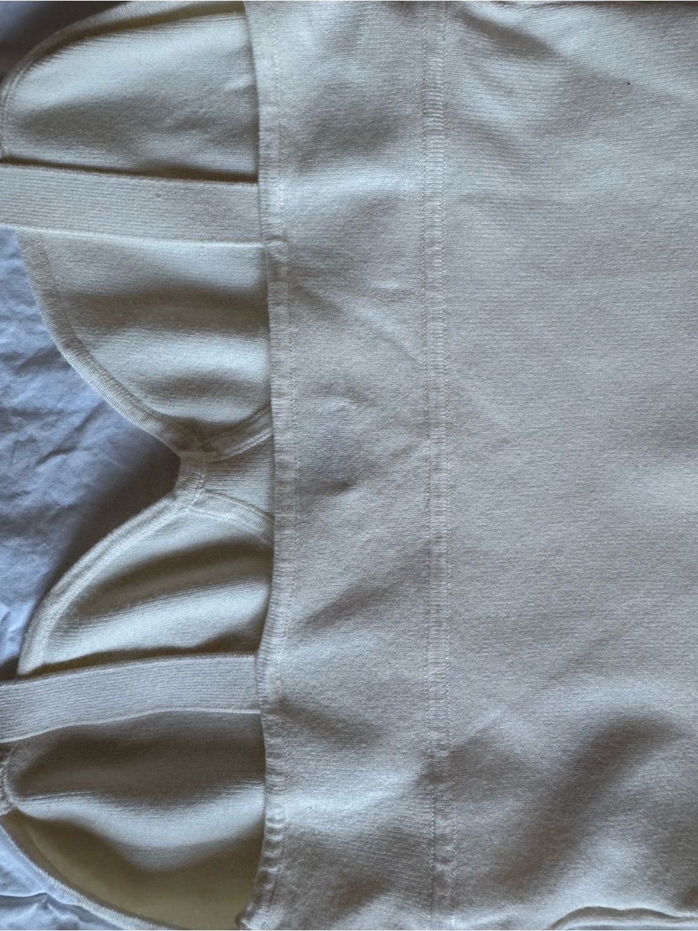 Wilfred Cream Knit Cropped Cami - Picture 7 of 8